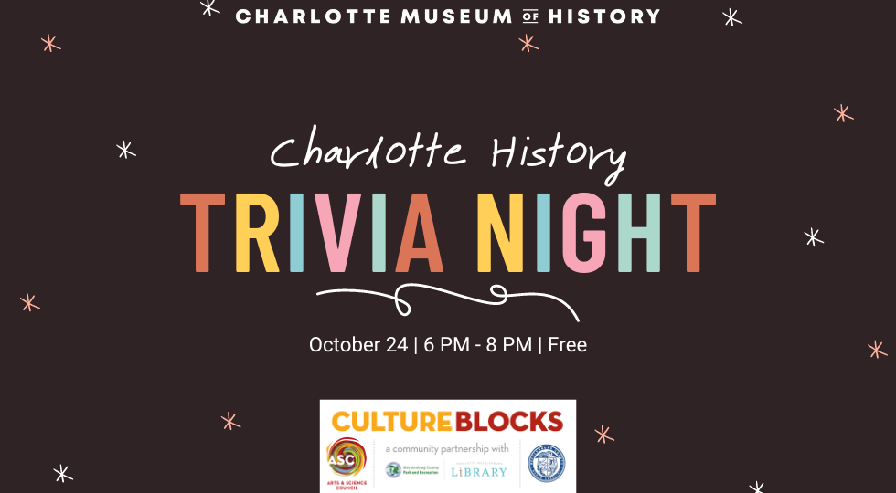 Thursday Night at the Museum: Charlotte History Trivia