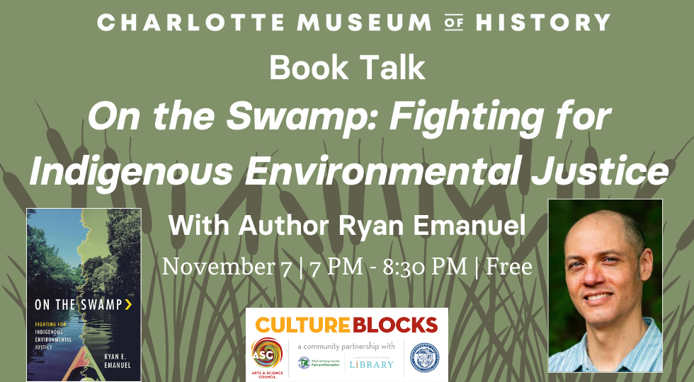 Book Talk: "On the Swamp: Fighting for Indigenous Environmental Justice"